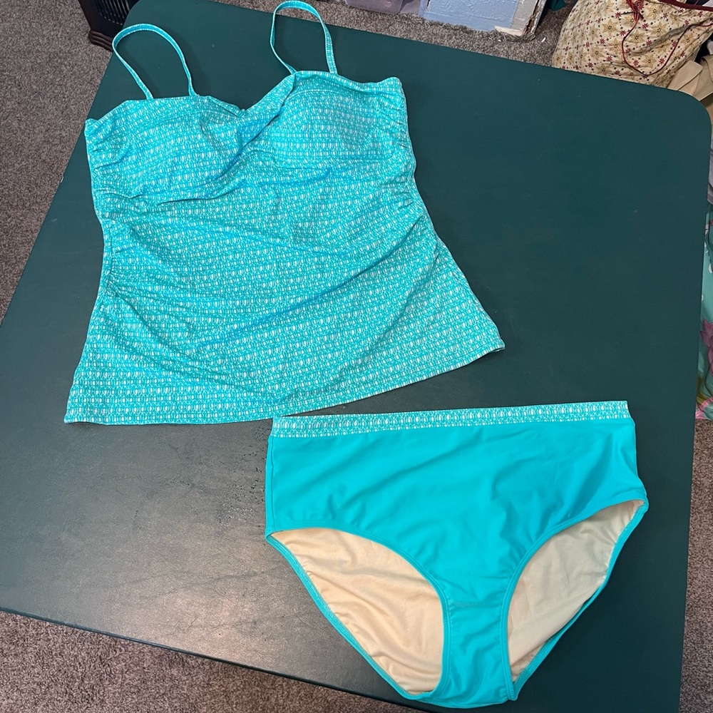 Cabana Life 2 piece swimsuit women’s size XL